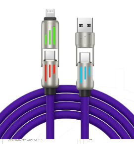 240W Data Cable Fast Charging Two-to-two Charging Cable