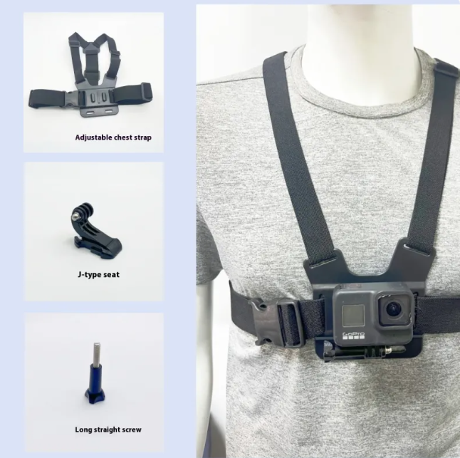 All-Purpose Action Cam & Smartphone Chest Harness
