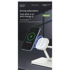 Five-in-one Multifunctional Magnetic Wireless Charger Night Light