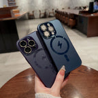 Magnetic Grip Matte Phone Case