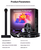 Sensor Capture TV Screen Synchronization Intelligent Magic Color Ambience Light Belt