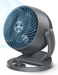 Dreo Desk Fan 12-Inch Air Circulator Fan for Bedroom 70ft Powerful Airflow 120° Tilt Adjustment 28dB Ultra-Quiet 3 Speeds Small Table Fan for Whole Room Home Office