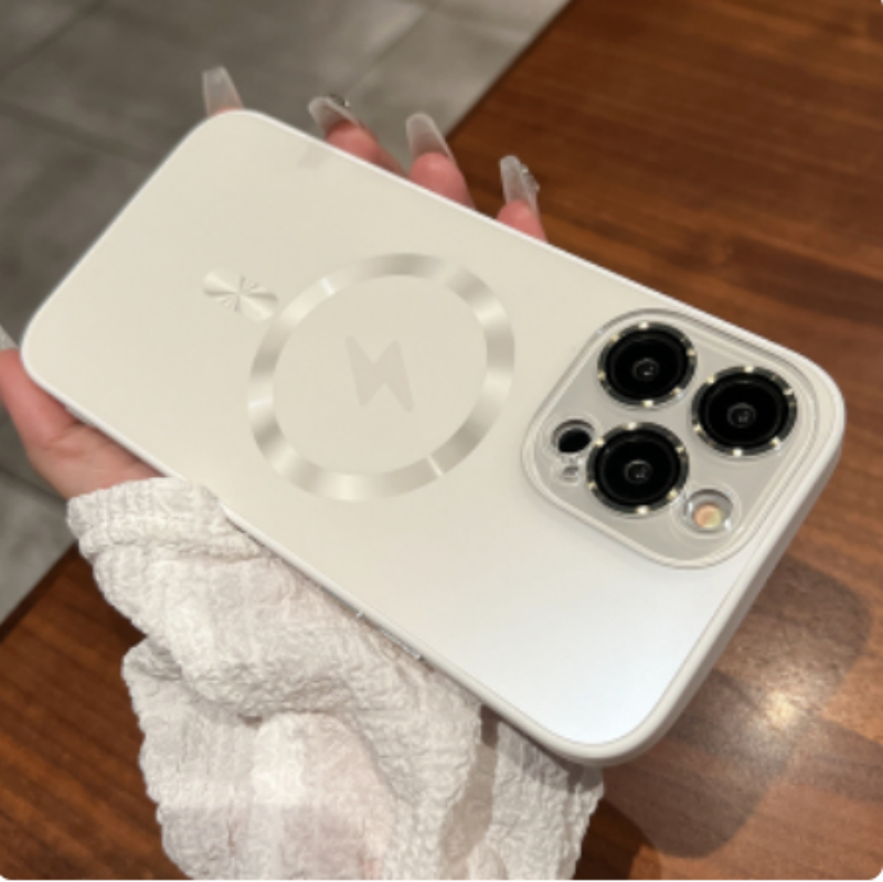 Magnetic Grip Matte Phone Case